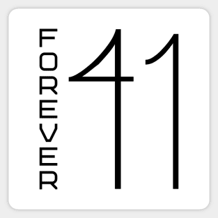 Forever 41 Sticker